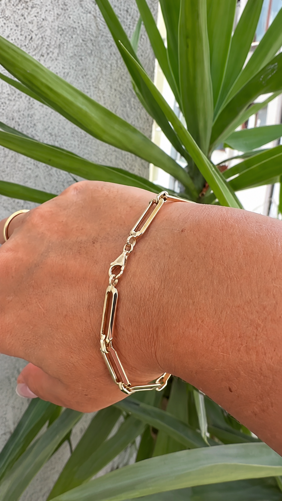 14K Gold Chain Bracelet – 3.79 g