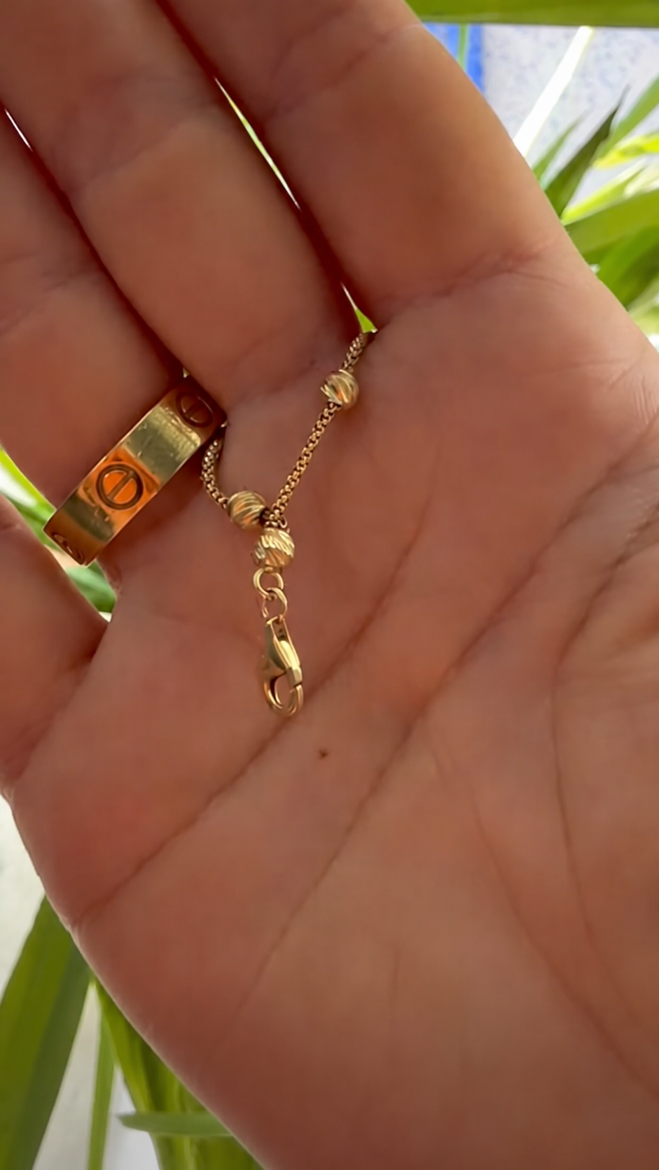 4K Gold Link Bracelet – 4.76 g