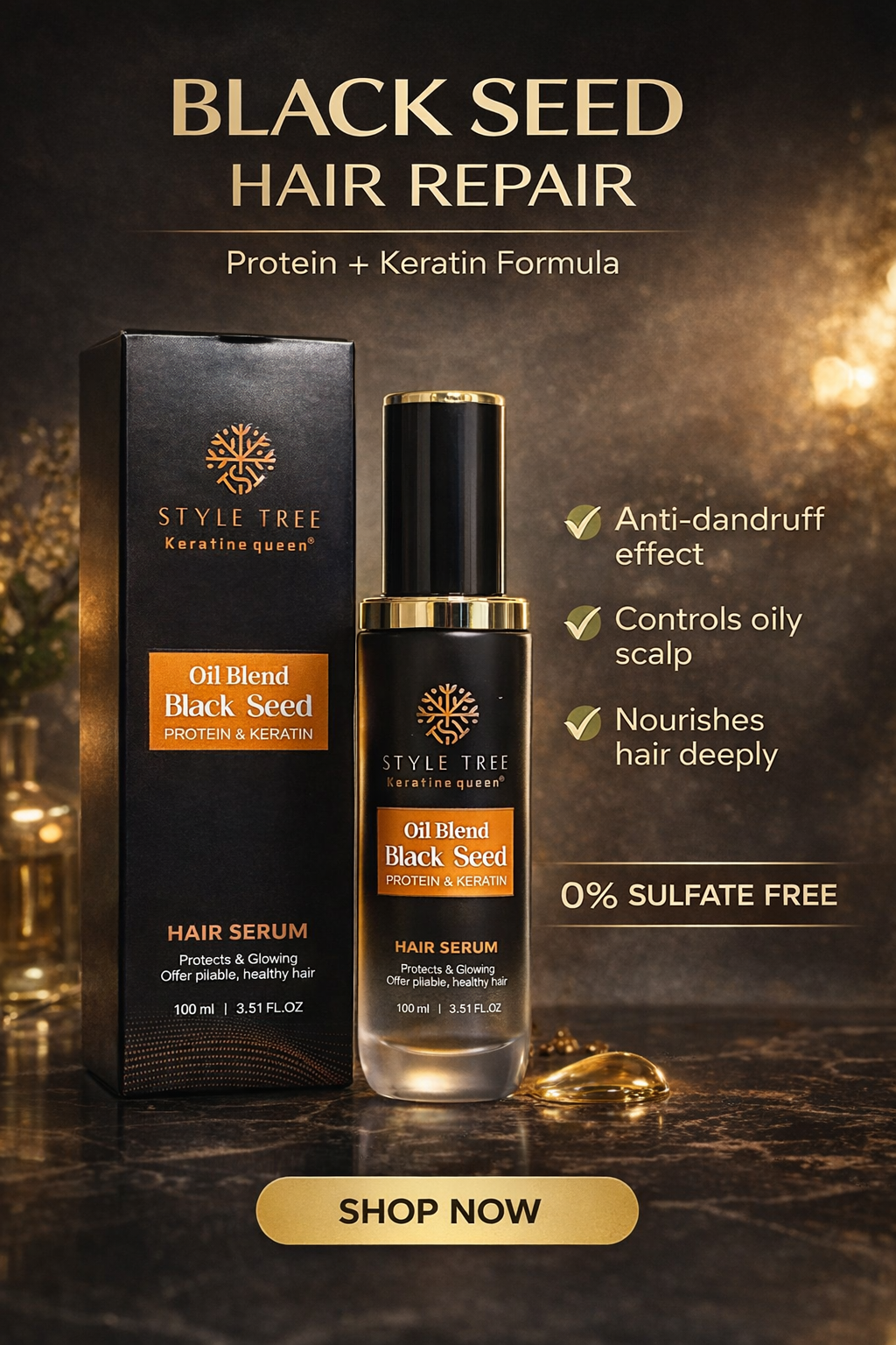 Black Seed Hair Serum 100ml