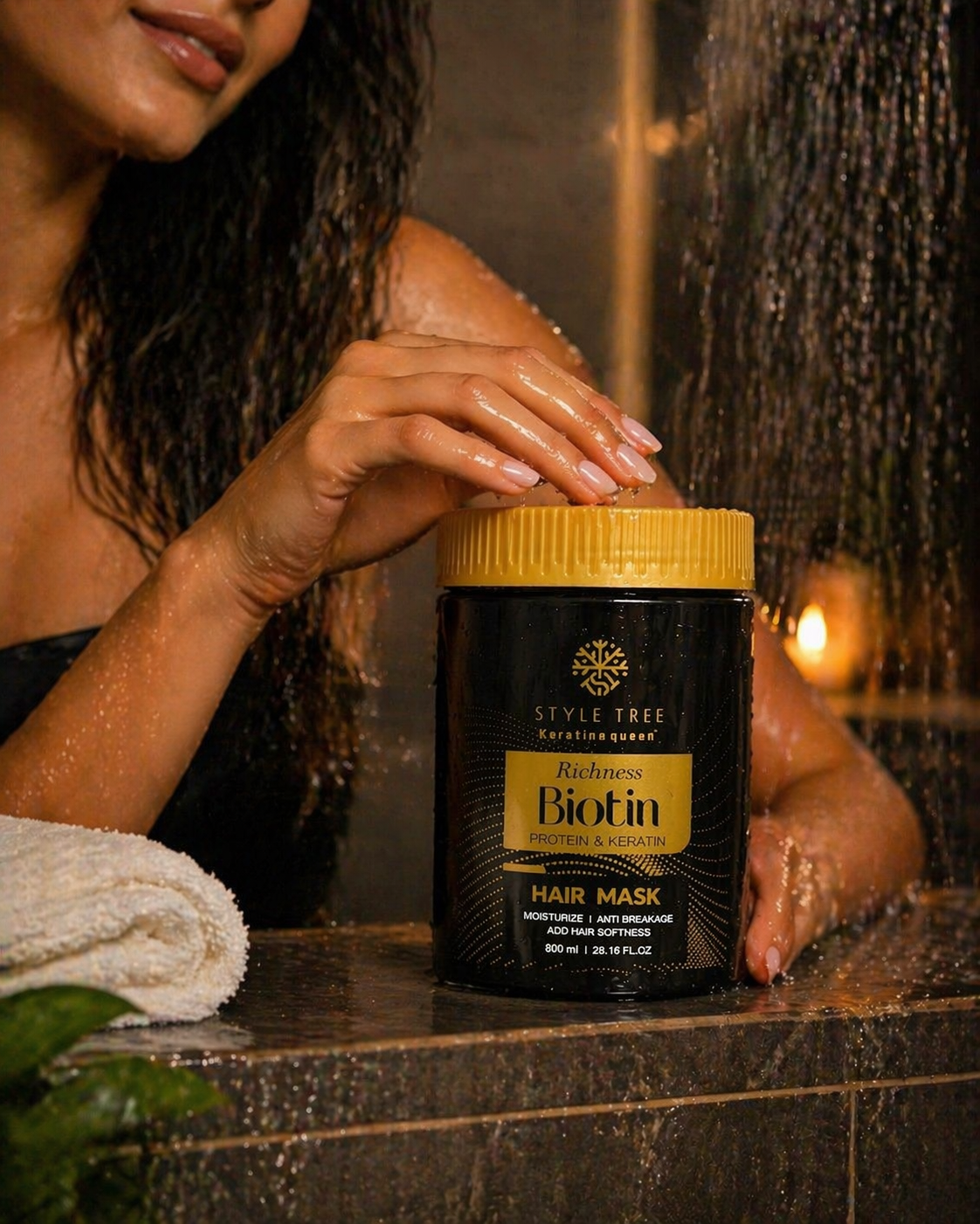 Biotin Hair Mask with Keratin
