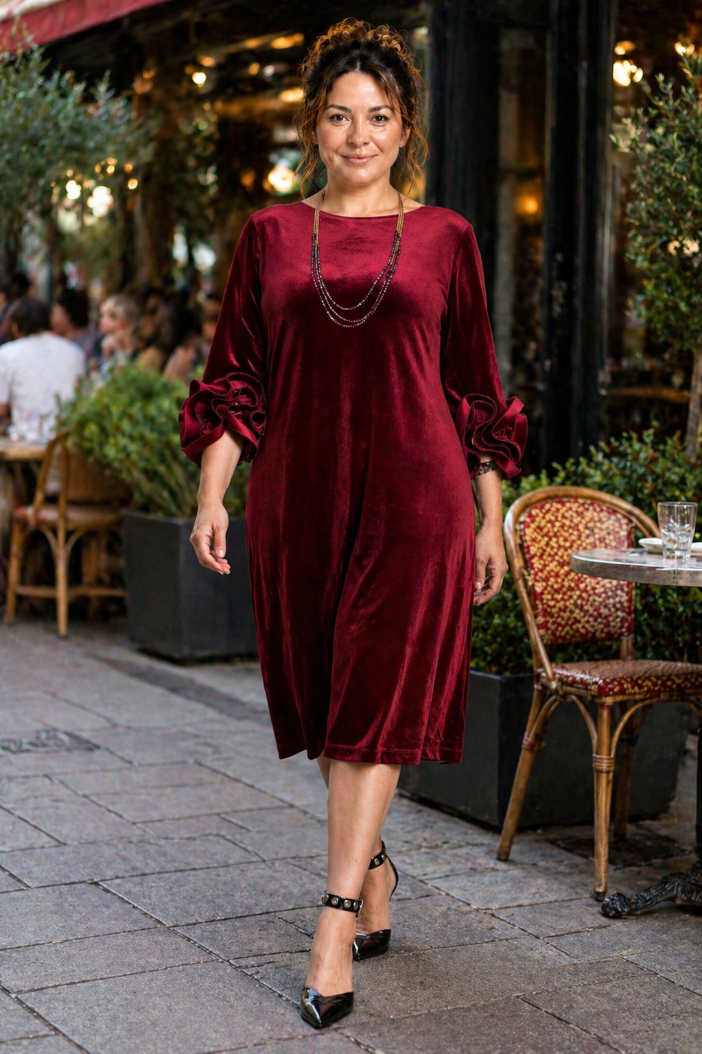 ROYAL VELVET DRESS