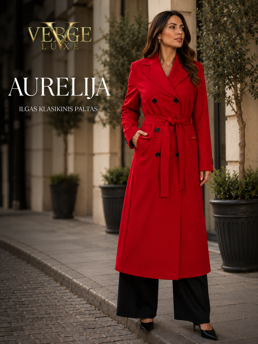 AURELIJA Long Coat • ⭐⭐⭐⭐⭐