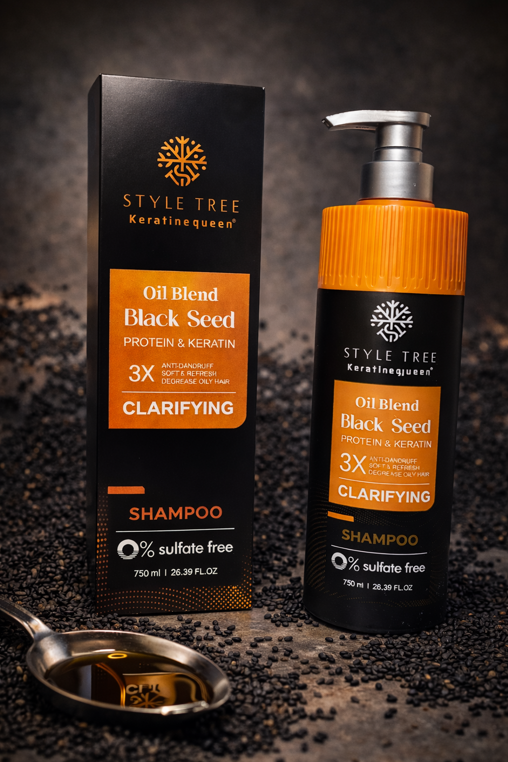 Black Seed Clarifying Shampoo 750ml