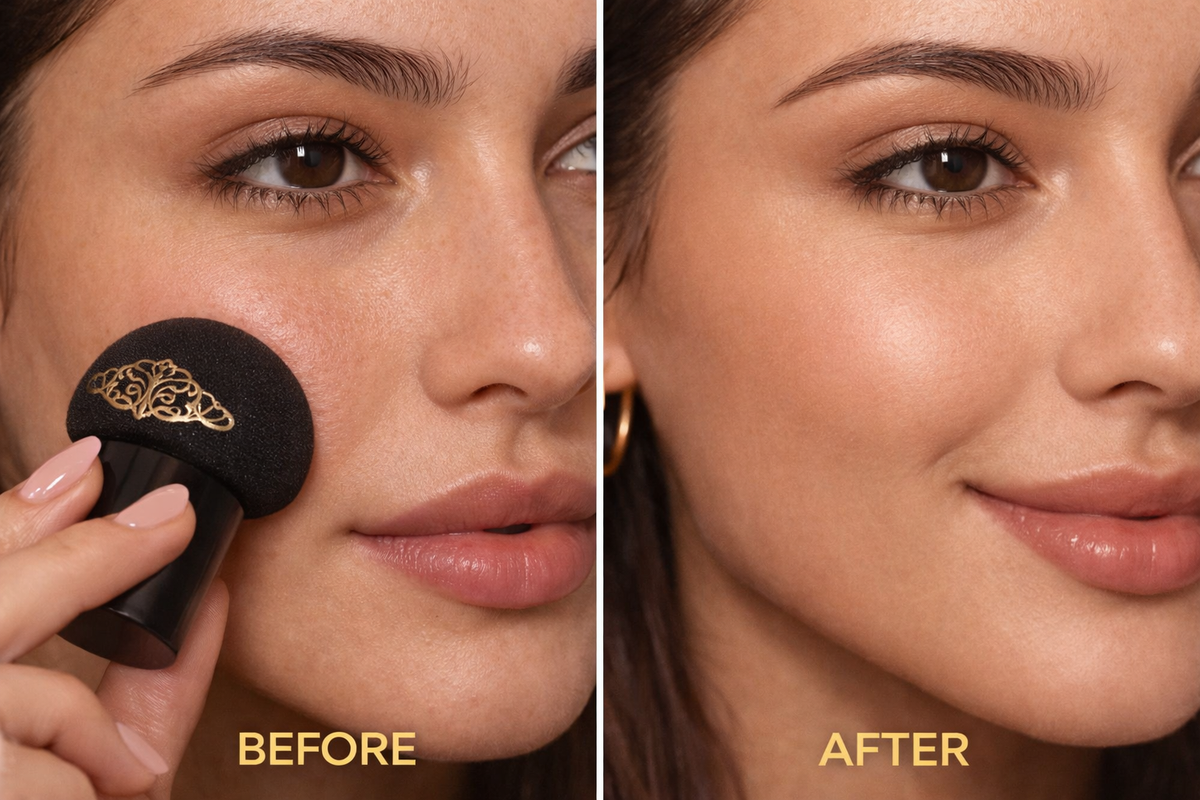 Avocado BB Cream Cushion – Instant Glow & Smooth Skin