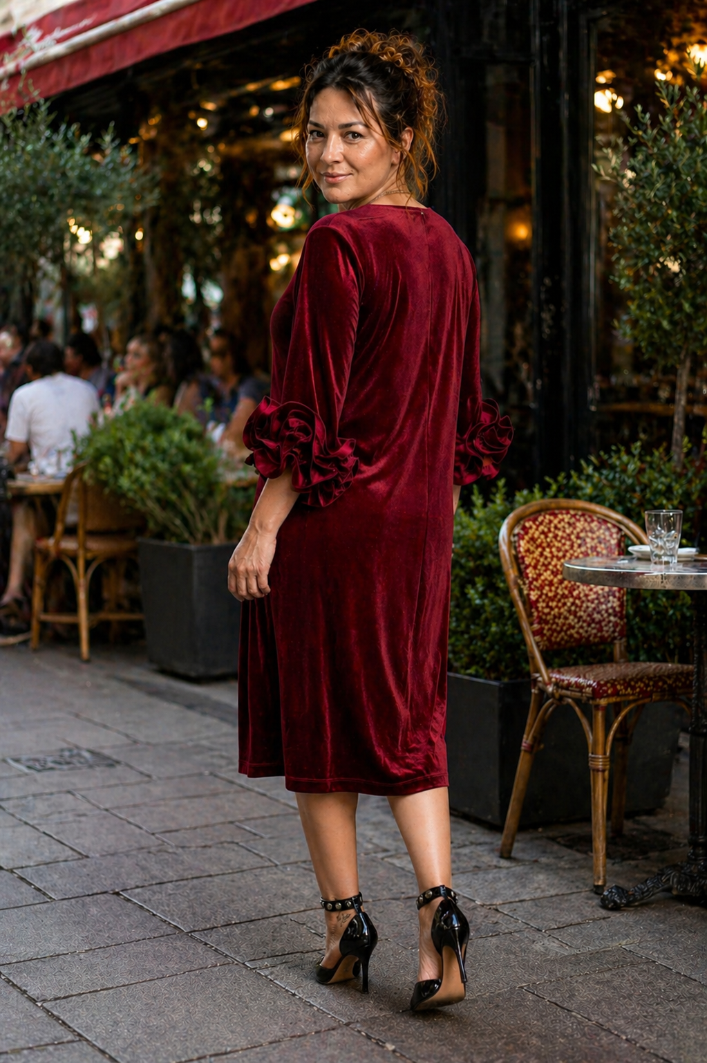 ROYAL VELVET DRESS
