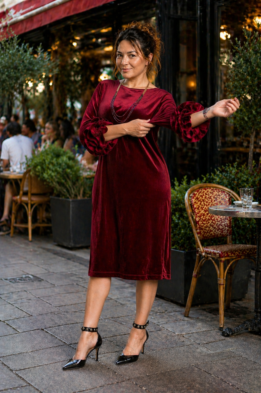 ROYAL VELVET DRESS