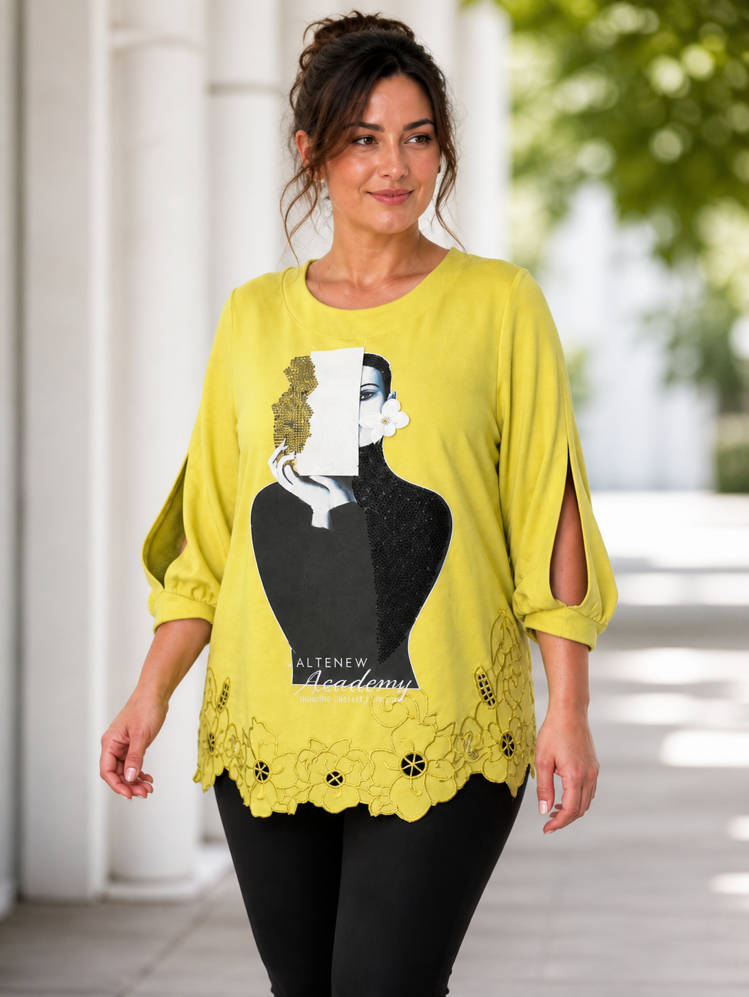 Dragonfly Print Top