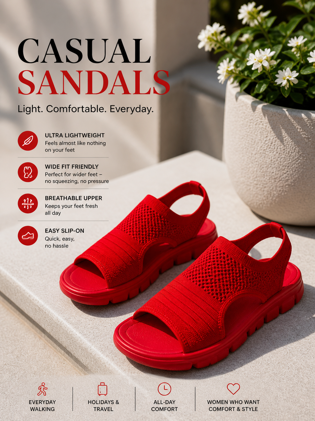 These are the sandals women don’t stop choosing.